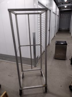 Aluminum Rack On Wheels