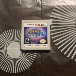 Selling Pokémon Moon 3ds Game 