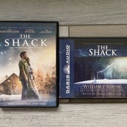 THE SHACK MOVIE AND BOOK ON CD. BEAUTIFUL 