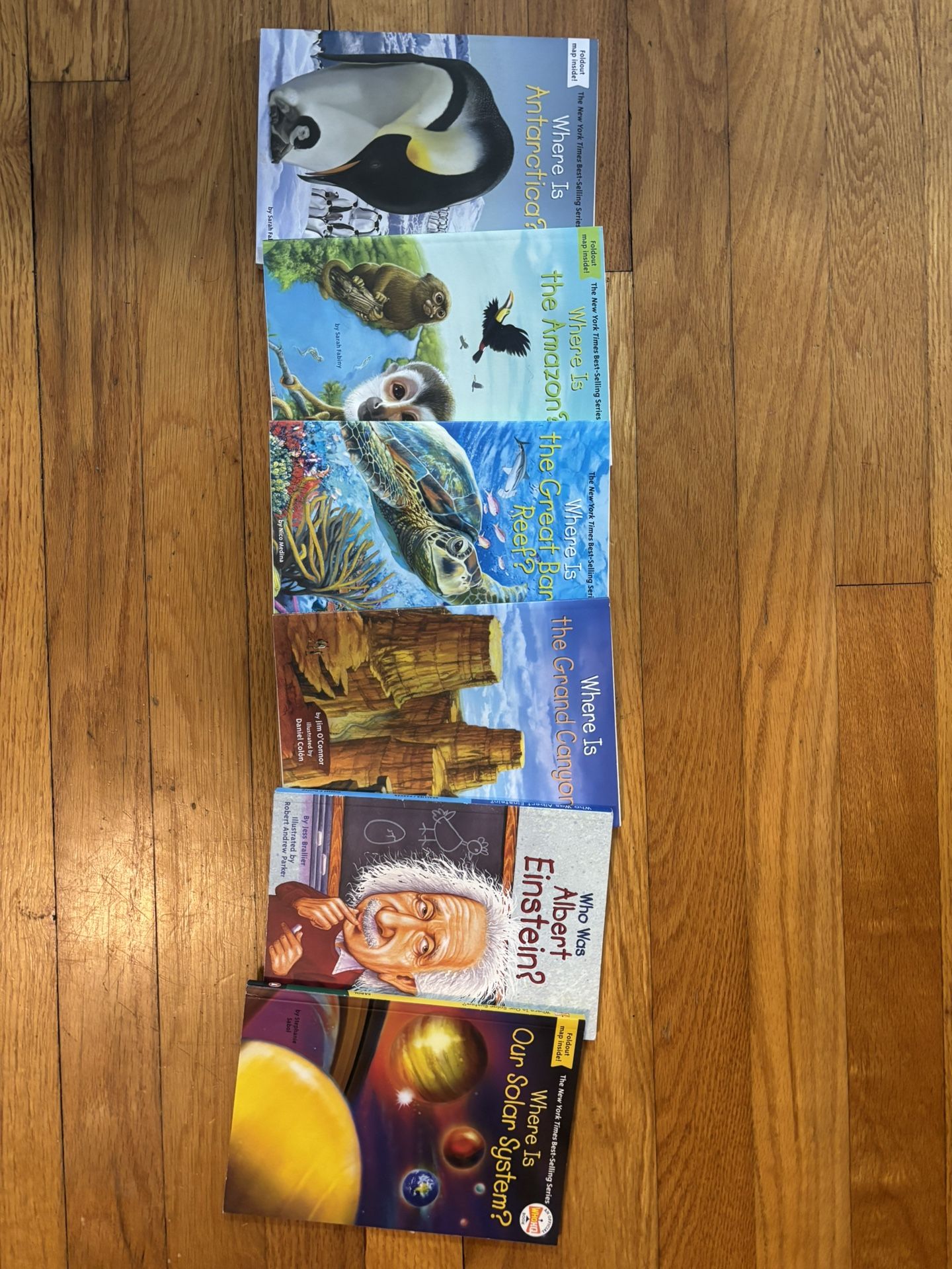Set Of 6 “where Is…” Books