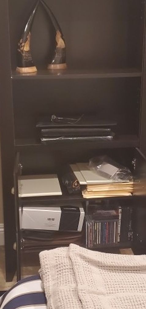 Book Shelf With Bottom Cabinet