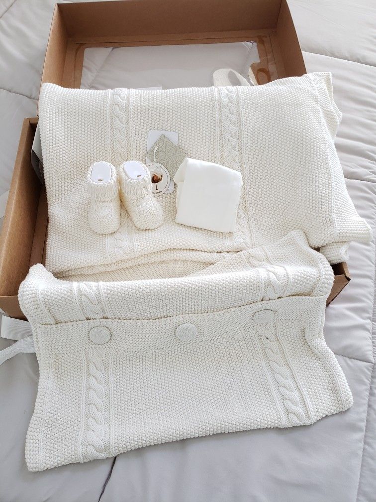 Baby Organic Cotton Crib Bedding Set By Nipperland.