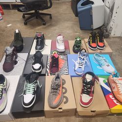 Jordan, Yeezy, UGGS, Nike Shoe Lot