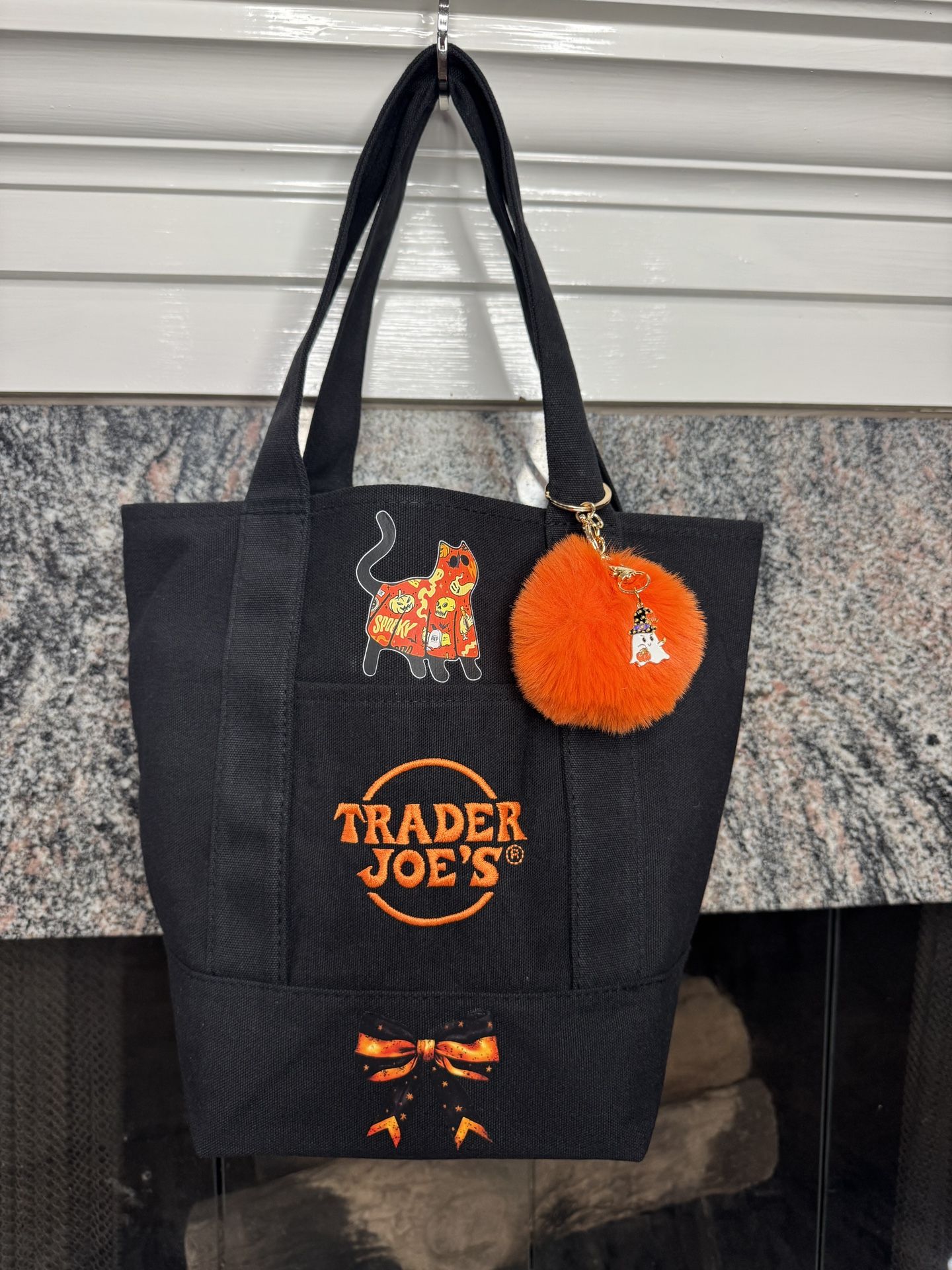 Trader Joes Mini Tote Bag, Halloween, Designer