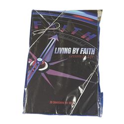 Living by Faith Lessons for Life Brand New Book with Pen. 