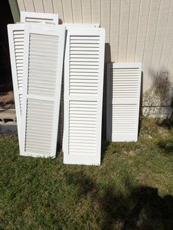 1960 Wood Shutter