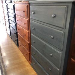 PINEWOOD JUMBO DRESSER 38” Wide X 57” Height