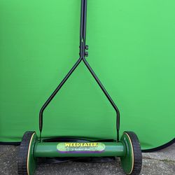 Vintage Weedeater Reel Mower – Quiet, No Gas Needed 🌱