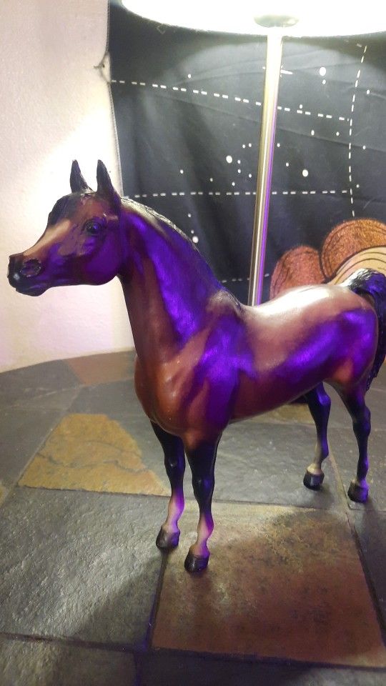 Vintage Breyer Horse Witez II Proud Arabian Stallion Bay Chestnut 1970's