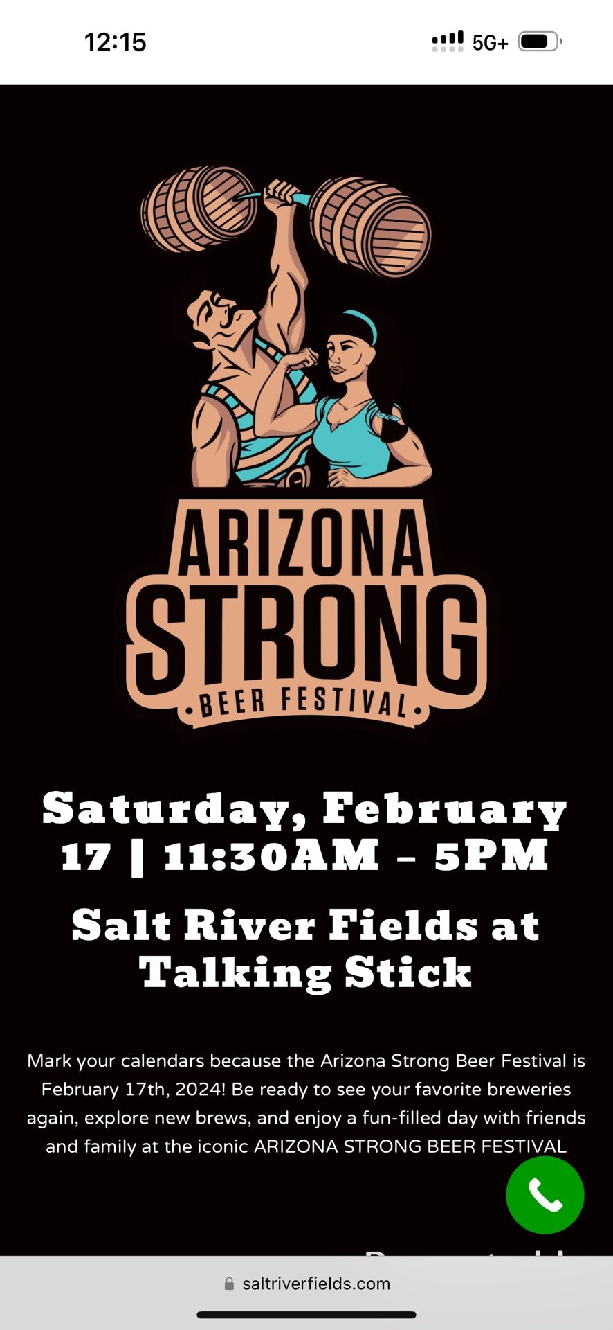 AZ strong beer fest 