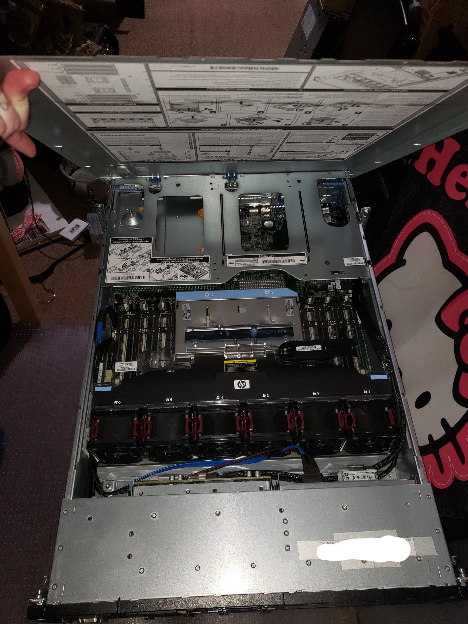HP Proliant DL380 G7 server