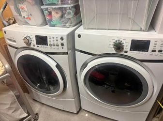 GE Front-Load Washer and Dryer Set
