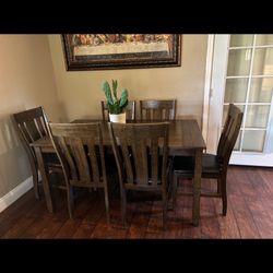 Table With 6 Chairs