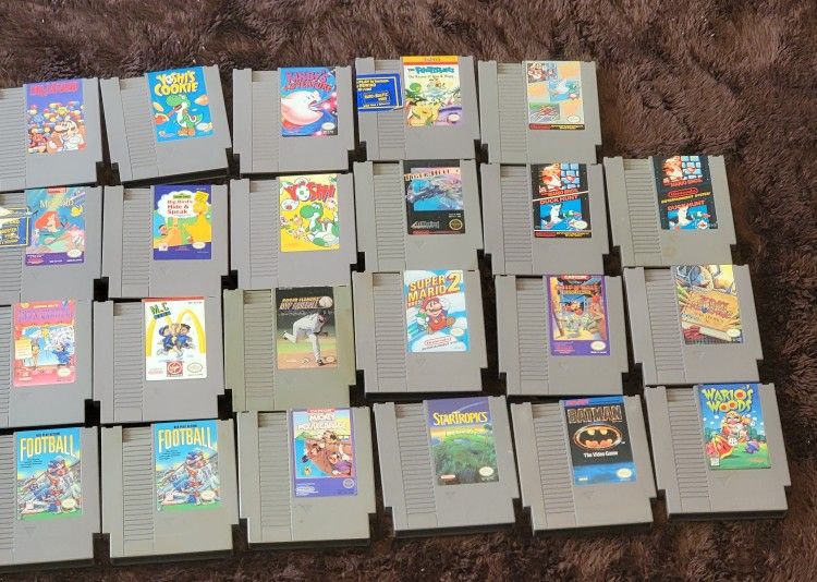 23 NES games for Sale