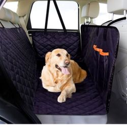 LunatINC – Dog Hammock for Car - Back seat Cover for Dogs - seat Cover for Dogs in car - pet car seat Covers Backseat - car Hammock for Dogs Back seat