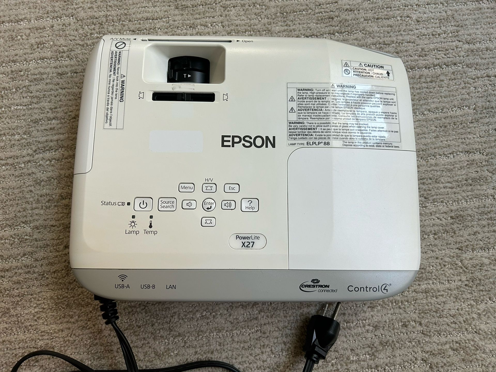 Epson X27 Projector