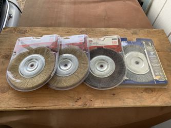 New 8 in Wire Wheel Brush