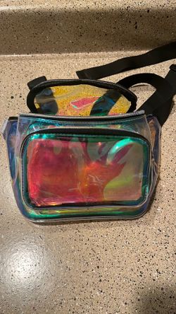 Neon See Through Purse