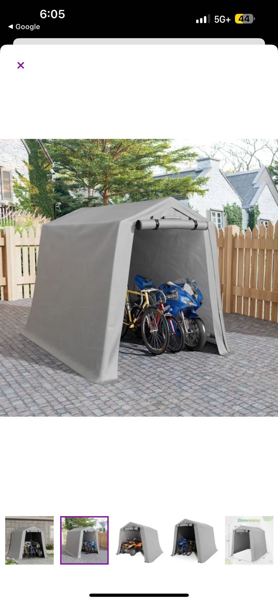 outdoor storage shed bike carport