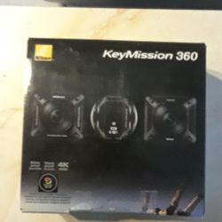 Key Mission 360 Nikon New w/ accessories! Brand New In Box!  Water proof 100ft. Shock proof 2mm/6.6 ft. 4K UHD Smart! Make offer!