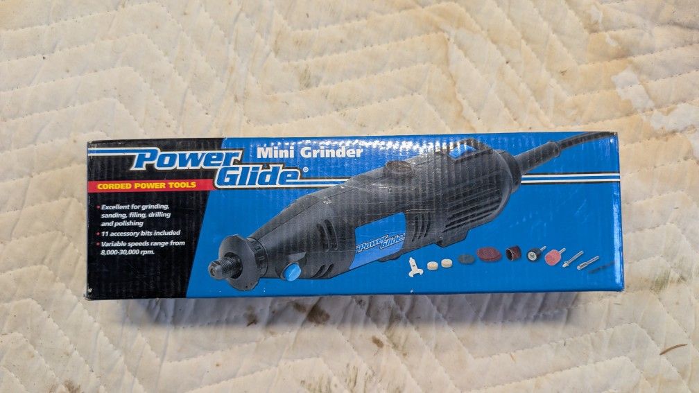 Dremel Tool, Sander, Drill Bits And Screwdriver Bit Set