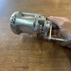 Accurate ATD Platinum Twin Drag 30 . 2 Speed Fishing Reel 