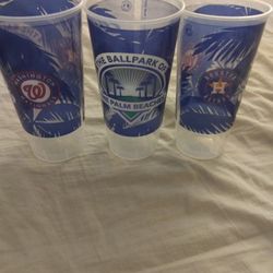 2017 Opening Day Spring Training Souvenir Cups. $1.00 each