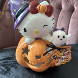 Halloween hello Kitty candle holder