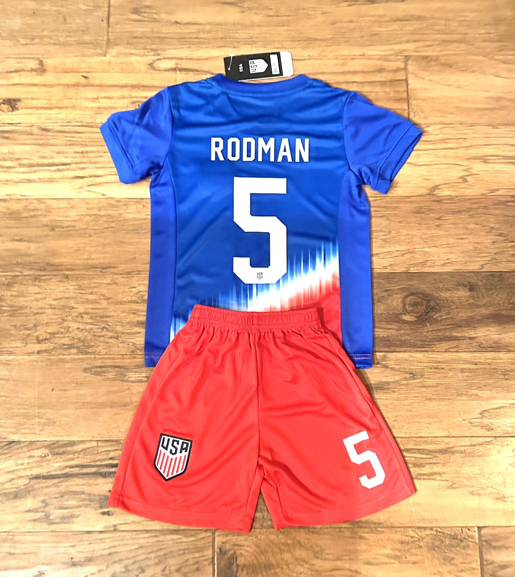 Trinity Rodman Youth Large Jersey Set NEW With Tags Size 28 Boys/Girls Unisex