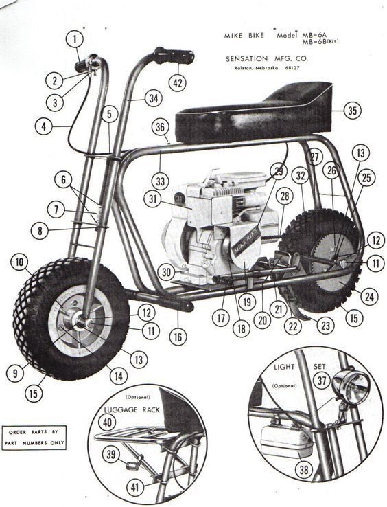 Mini Bike Mods Welding Wheelie Bars & More