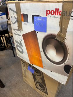 Speaker $50 each