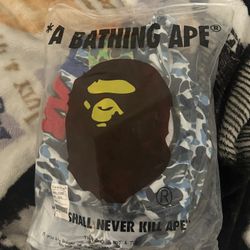 Blue Bape Hoodie