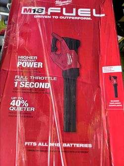 Milwaukee 18 fuel blower