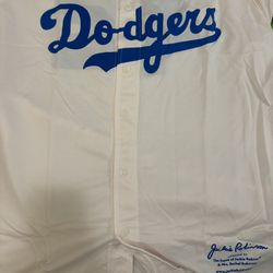 Jackie Robinson Dodger Jersey Giveaway XL