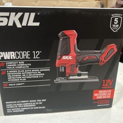Skil Pwrcore 12V Brushless Jigsaw Cordless JS5833A-00 - Tool Only  -- NEW