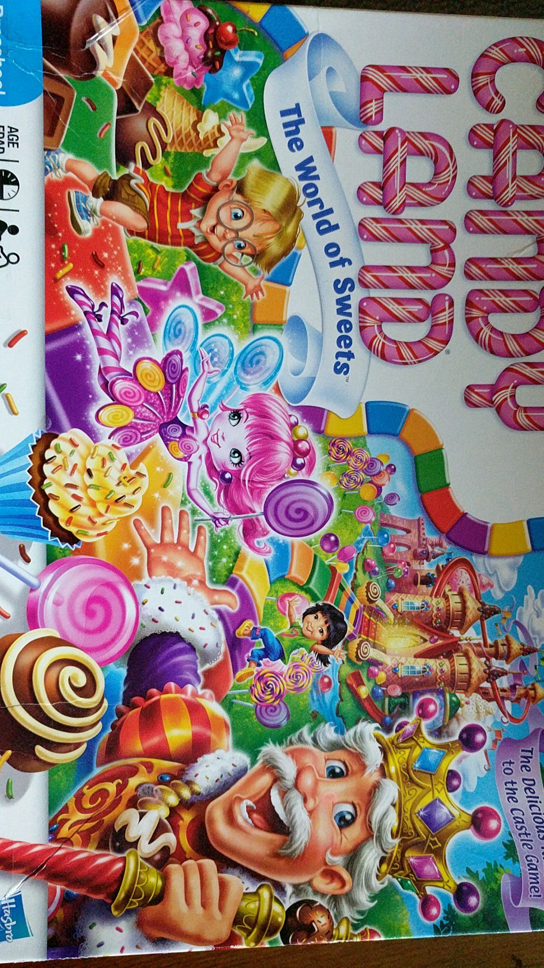 Candy land board game