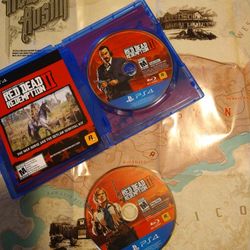 PS4 RED DEAD II / FIFA SOCCER 2020