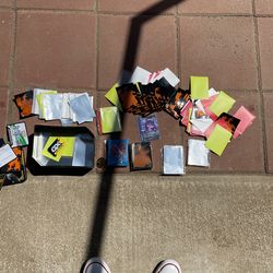 Brand New And Used Pokémon Card Sleeves 