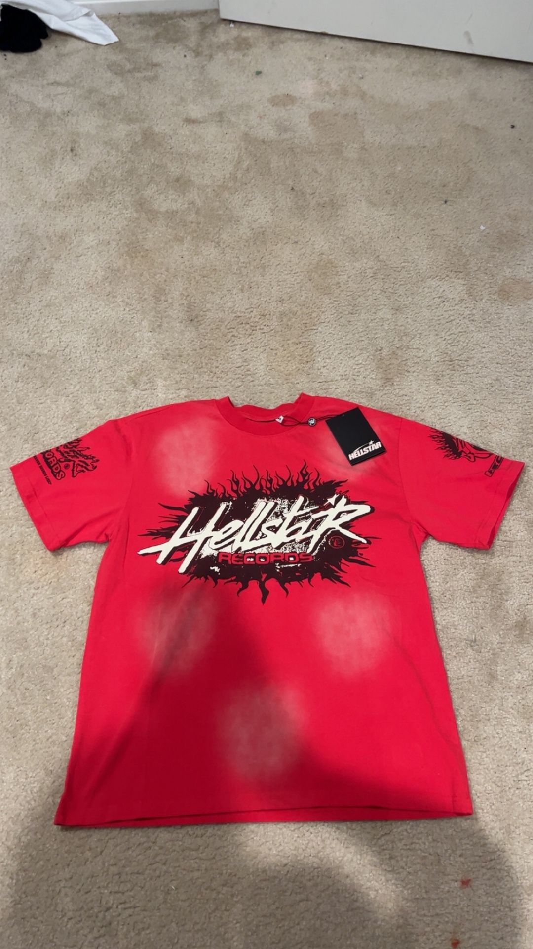 Red Hellstar T Shirt