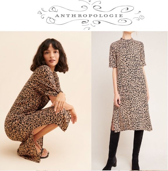 Anthropologie McKenzie Mock Neck Tunic Dress Size M