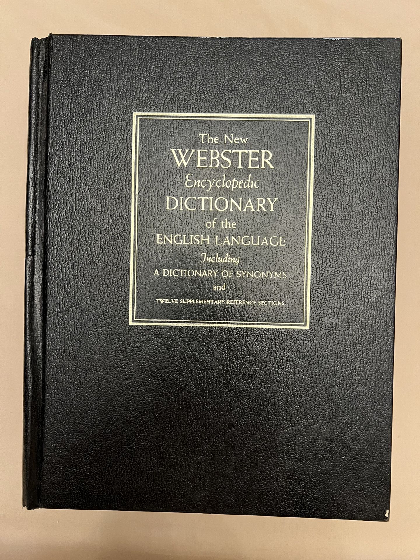 The New Webster Encyclopedic Dictionary Of The English Language 1980