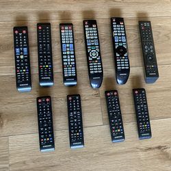 10 Samsung TV Remotes Ecah one is $20