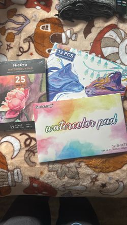 Watercolor Pad and Sheets