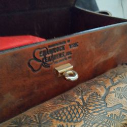 Authentic Shamrock Leather Shooting Bag