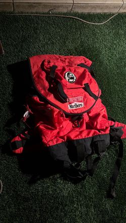 Vintage Marlborough cigarettes backpack