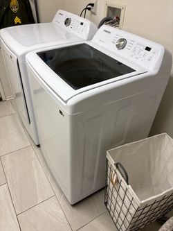 Samsung Washer and Dryer