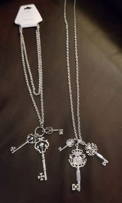 BLACK FRIDAY SALE! Sophisticated Keys Pendant Necklace