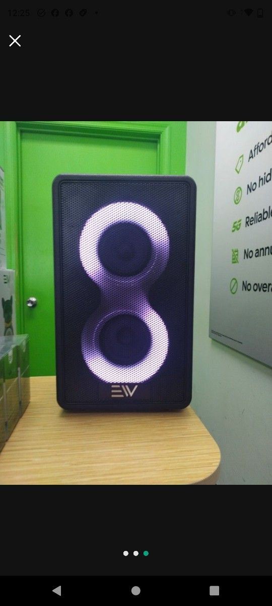 Electro Rumble Bluetooth Speaker