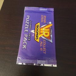 1995 VR troopers  tv series trading card pack Saban 