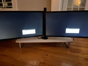 Computer monitors 23 inch door monitor with stand adjustable and table